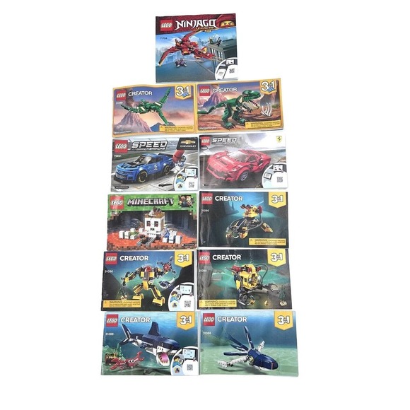 Lego Other - LEGO Creator 31058 31090 31088 75891 71704 Booklets INSTRUCTIONS MANUALS ONLY